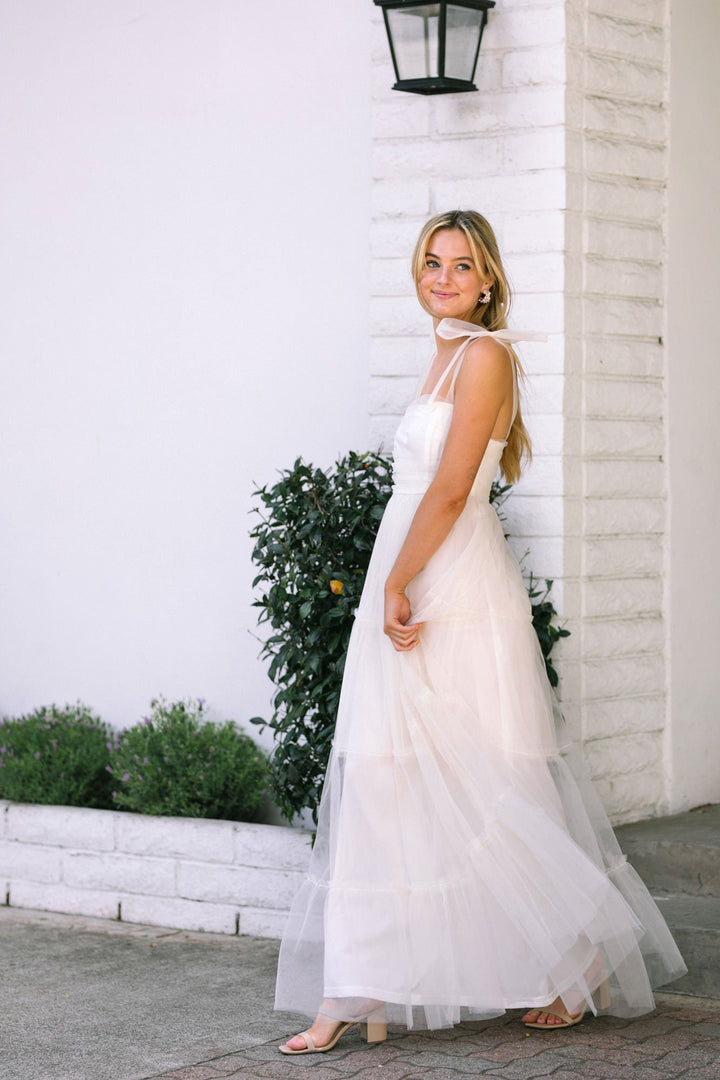 Michaela Tulle Maxi Dress