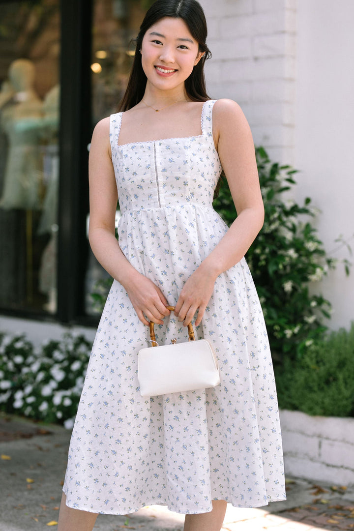 Emma Floral Midi Dress