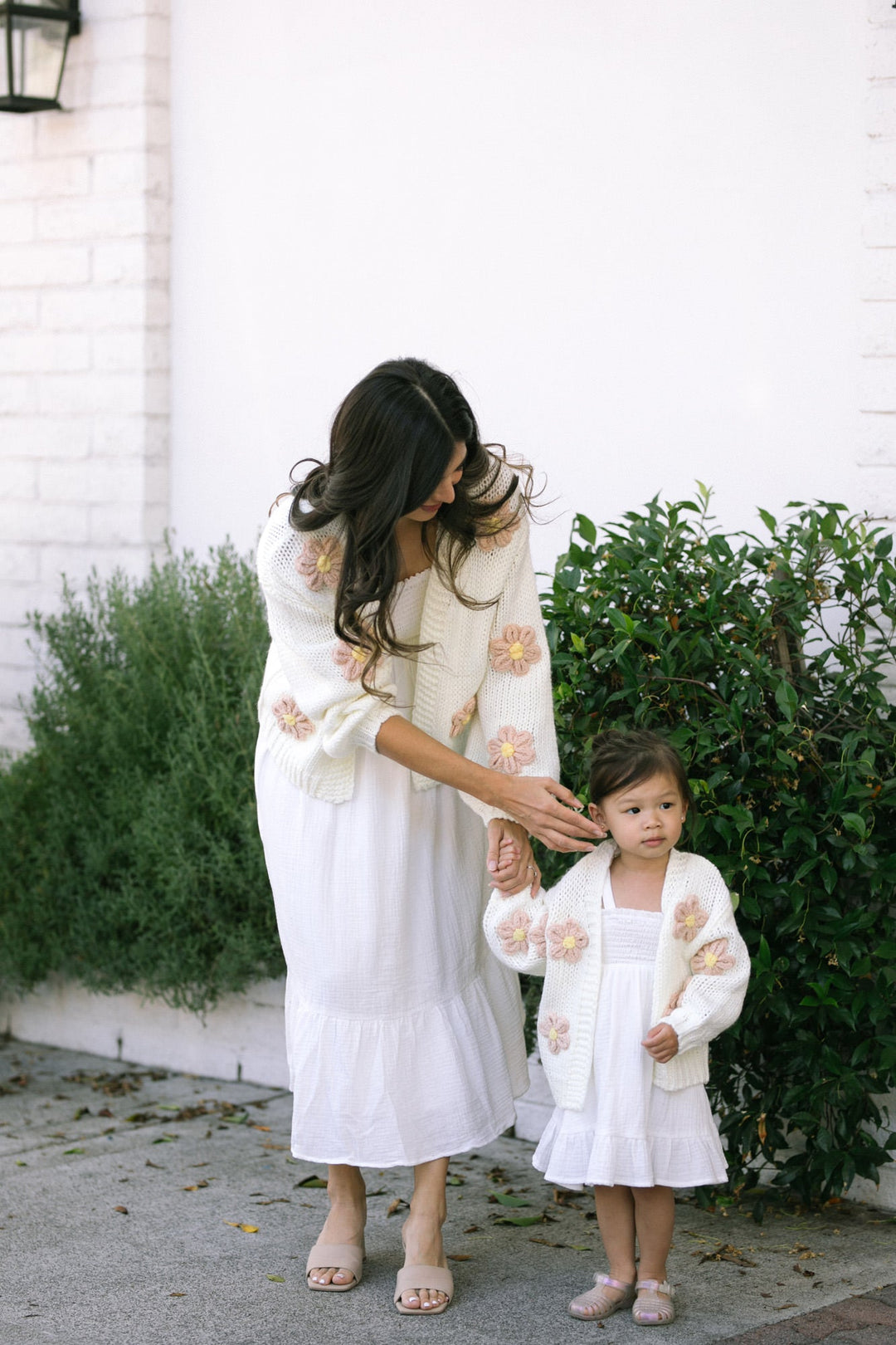 Mini Angela Floral Cardigan