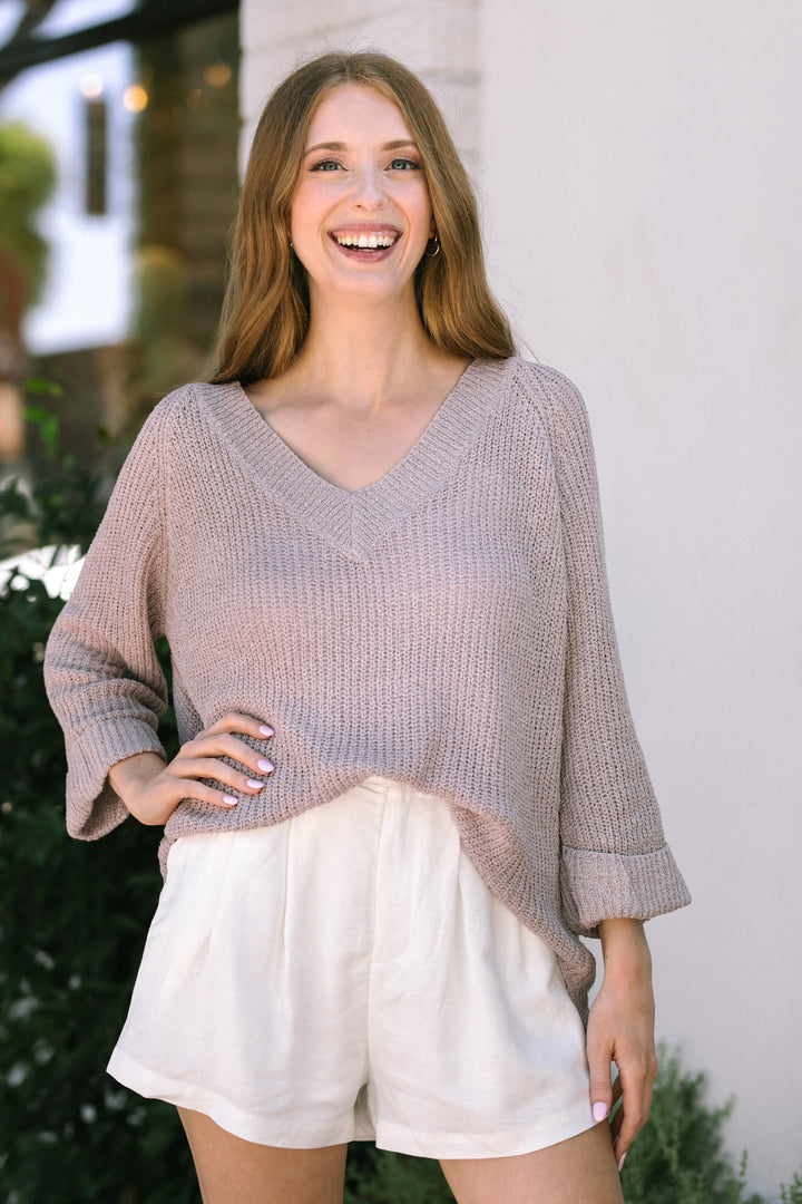 Jillian V-Neck Sweater