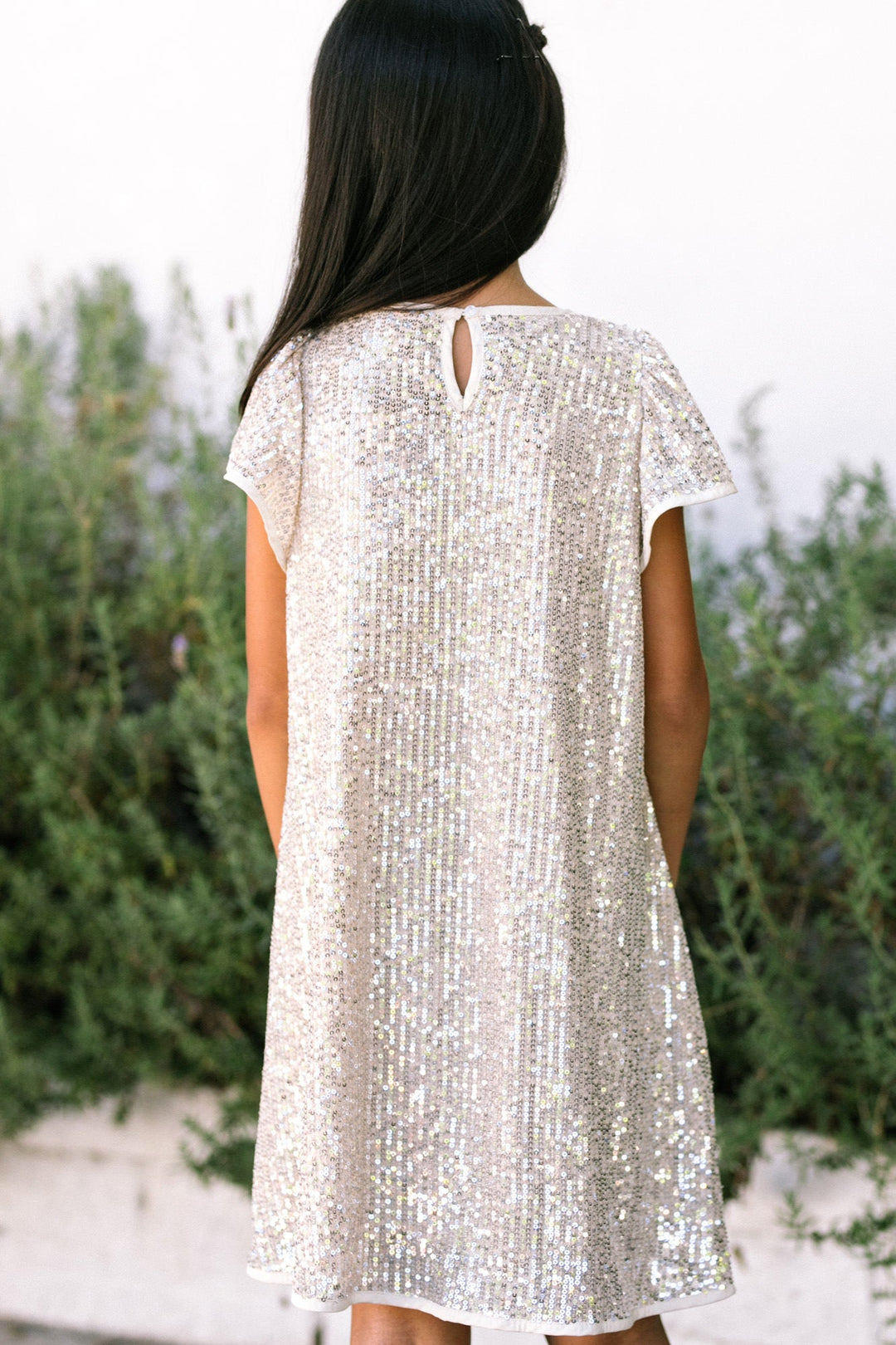 Kids Sequin Shift Dress