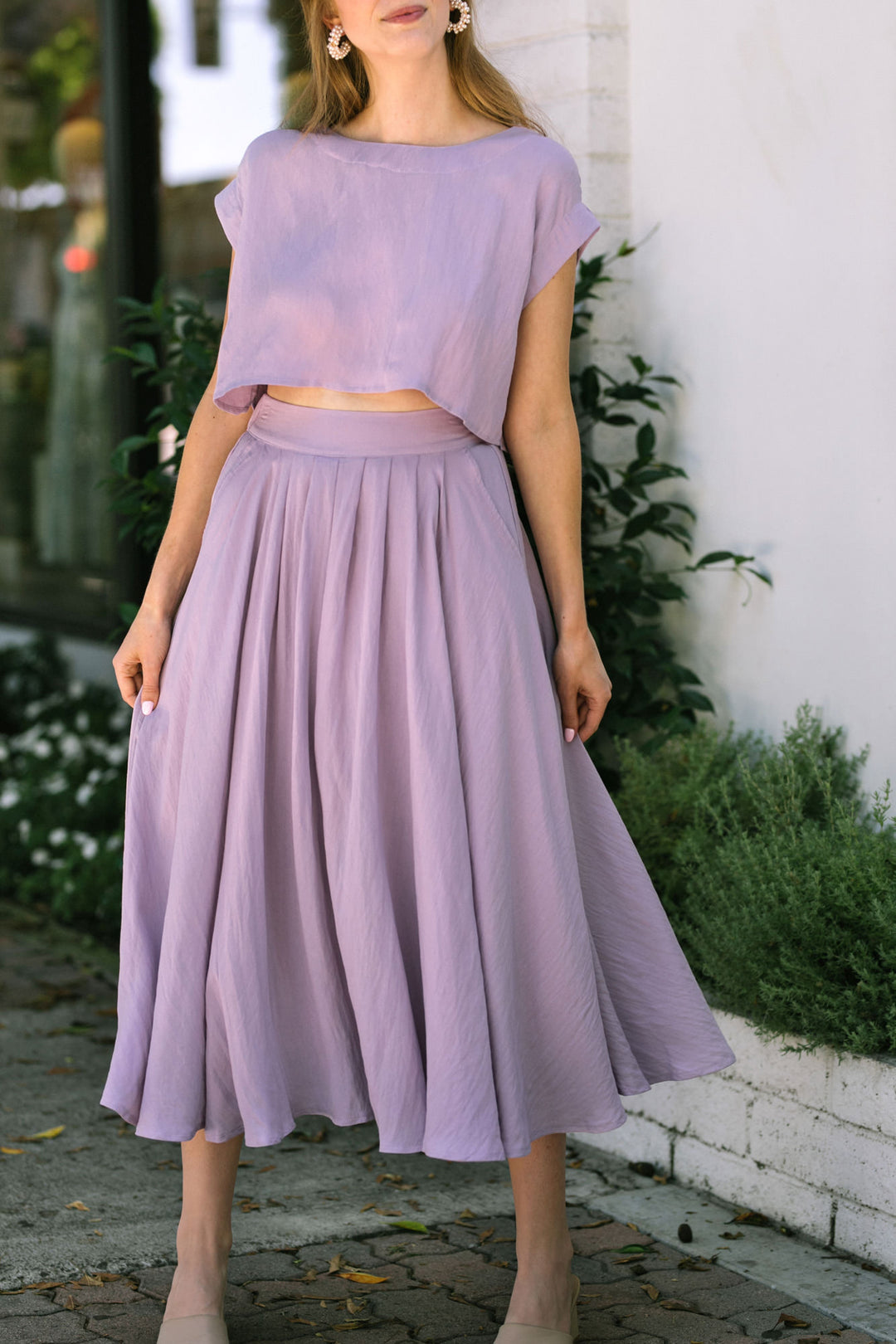 Noemi Two Piece Skirt Set