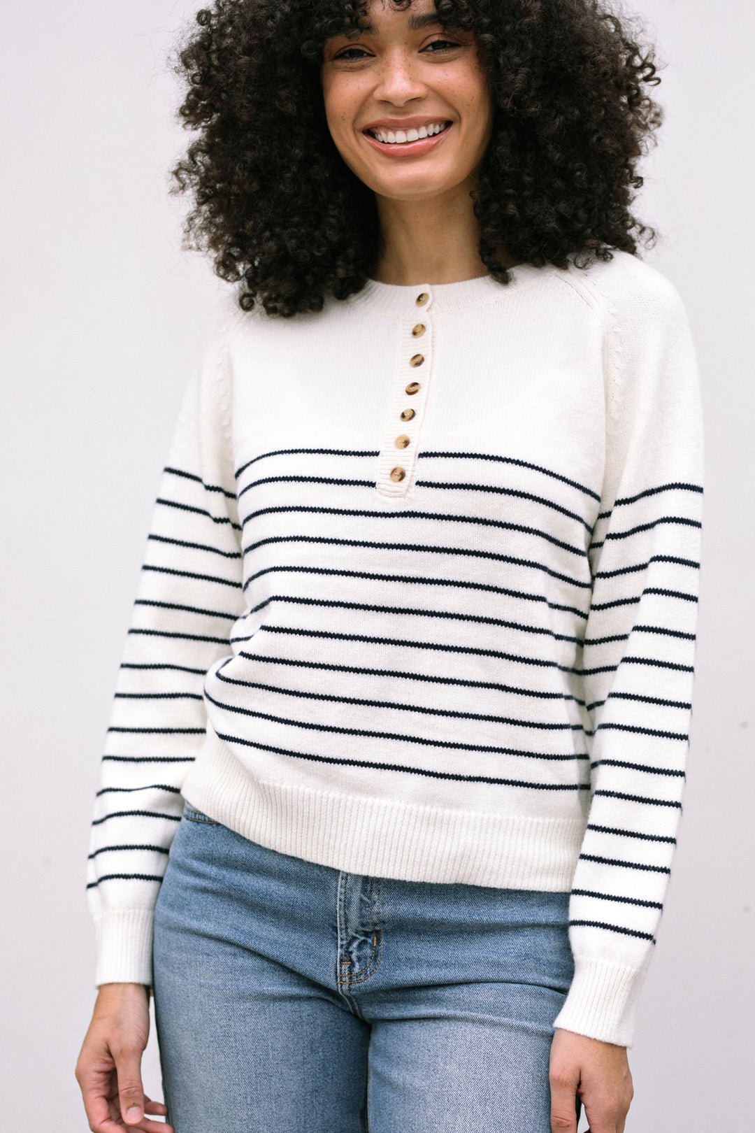 Logan Buttoned Knit Sweater