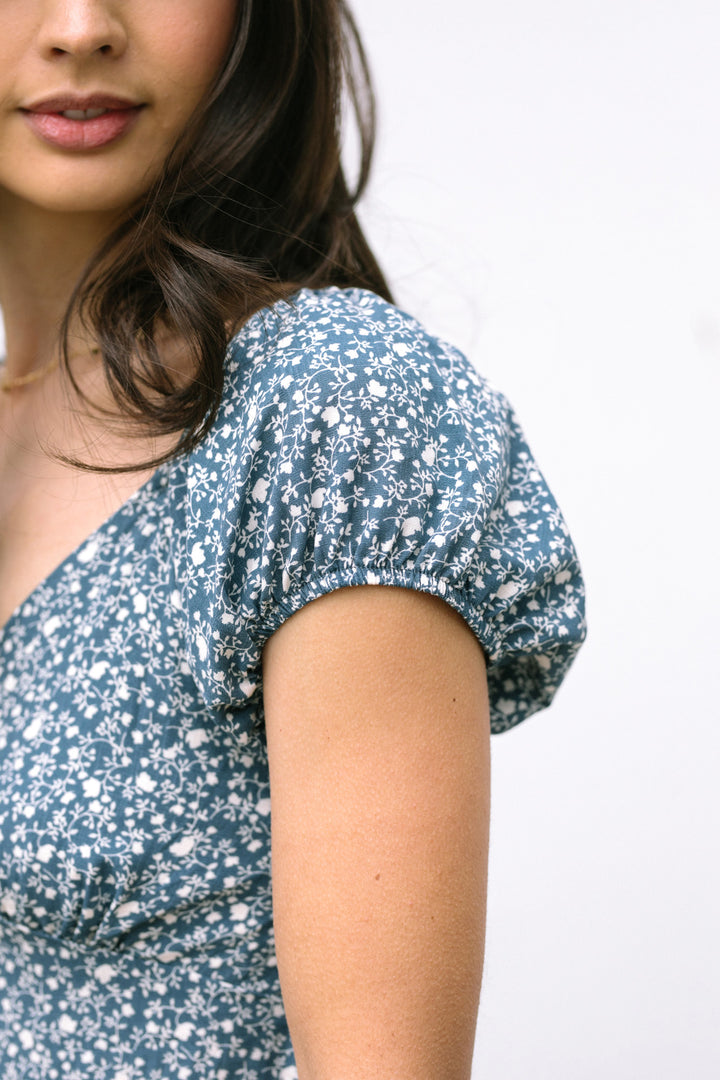 Whitney Floral Buttoned Dress