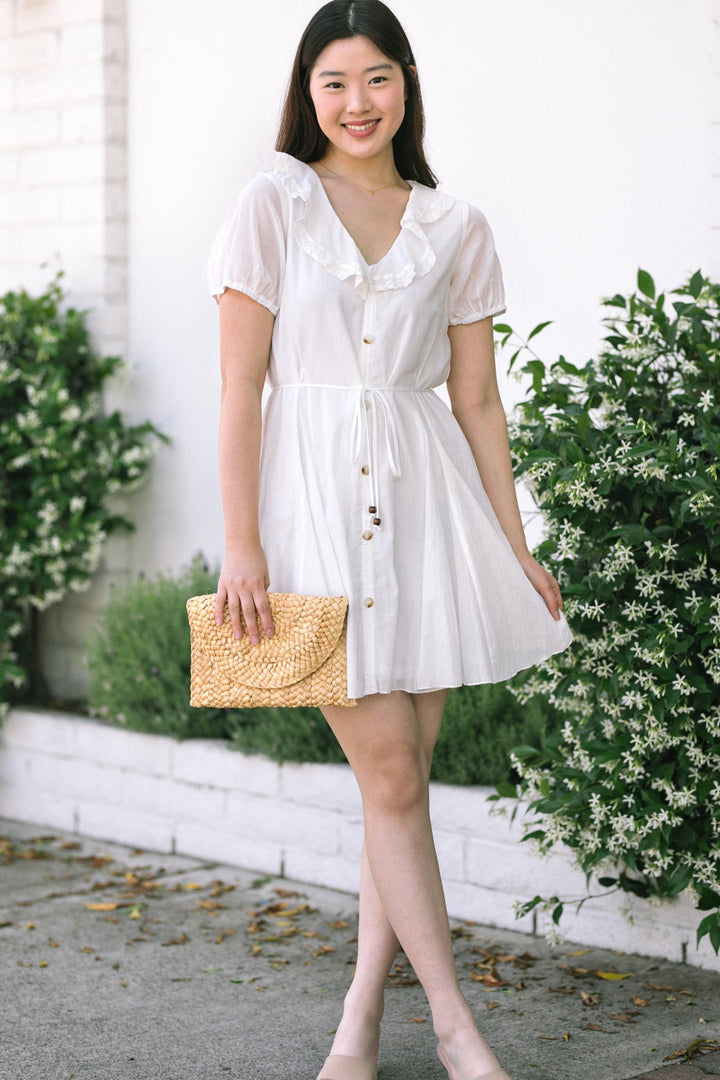 Tammy Buttoned Mini Dress