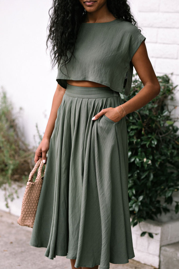 Noemi Two Piece Skirt Set