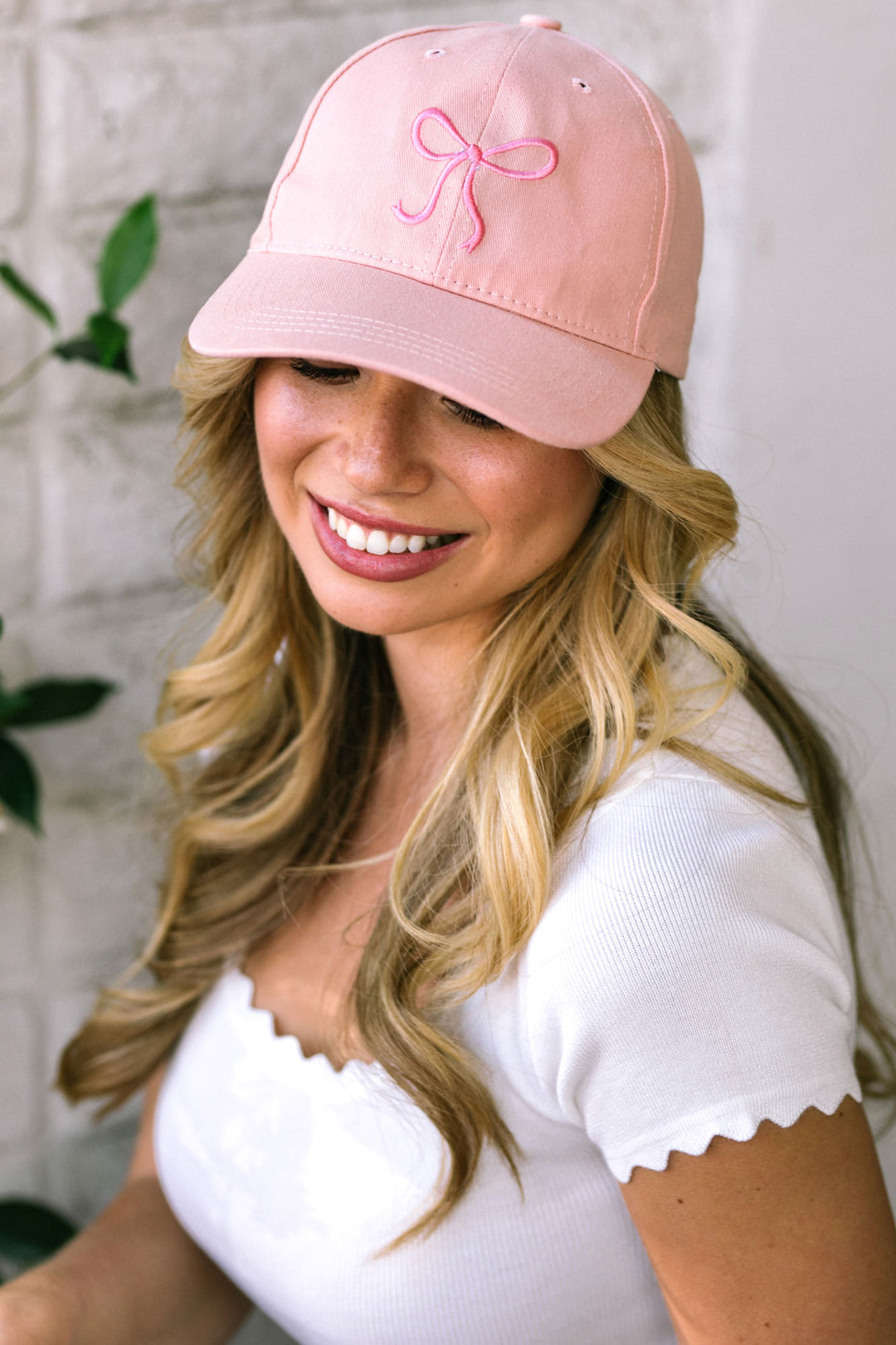 Emma Bow Baseball Hat