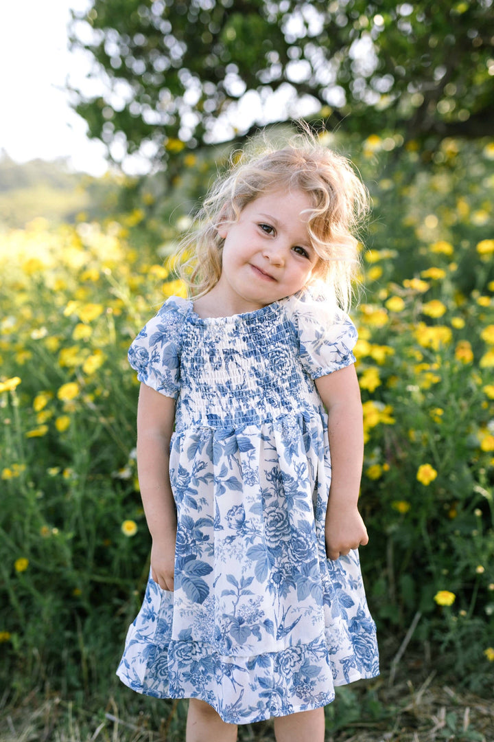 Mini Zoey Smocked Dress