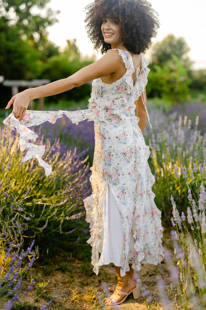 Violetta Ruffled Maxi Dress