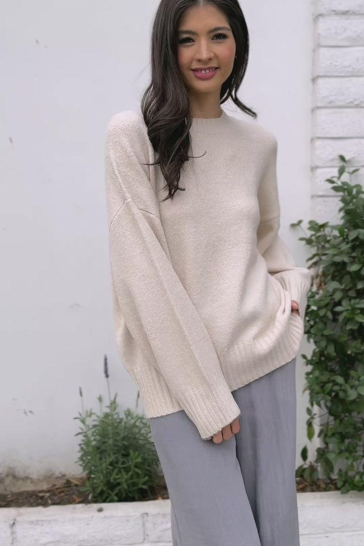 Emerson Crewneck Knit Sweater