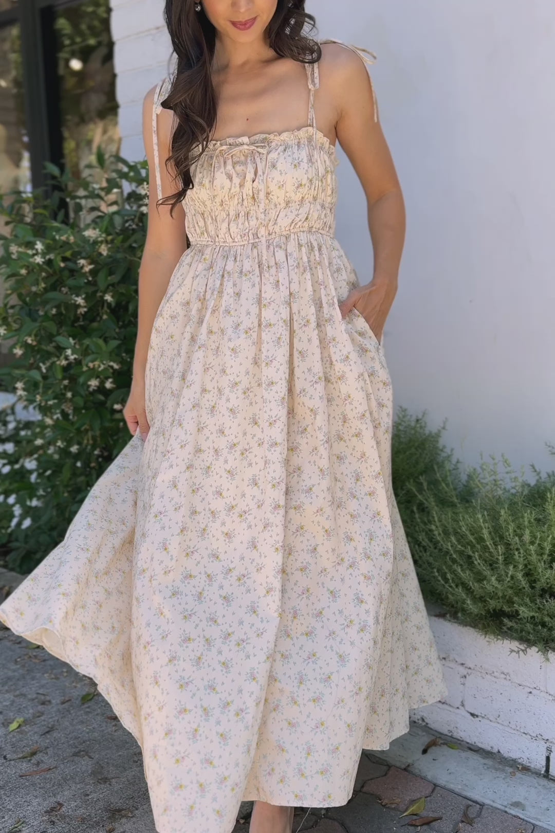 Rebecca Floral Maxi Dress